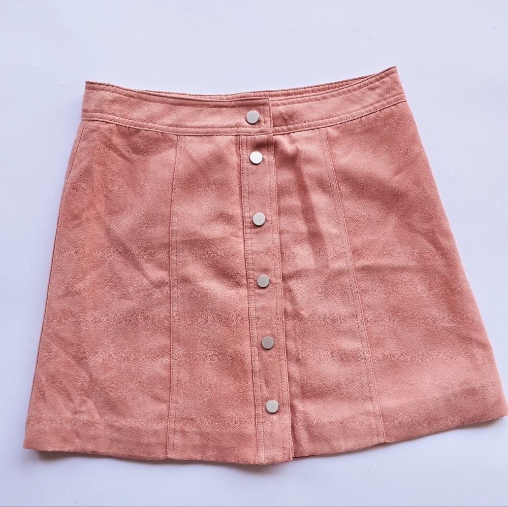NWT! H&M Suede Skirt - Picture 2 of 3